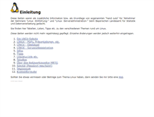 Tablet Screenshot of linuxmaterial.de